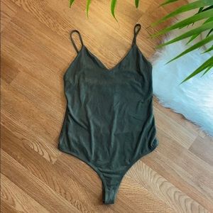 Velour Windsor Bodysuit